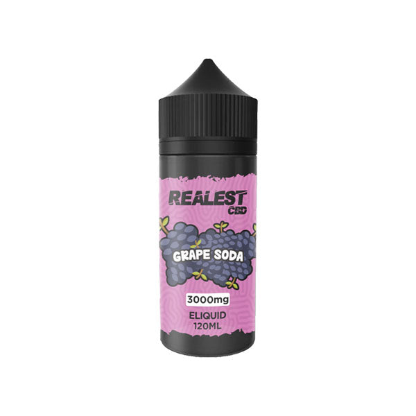 Realest CBD 3000mg Broad Spectrum CBD E-Liquid 120ml