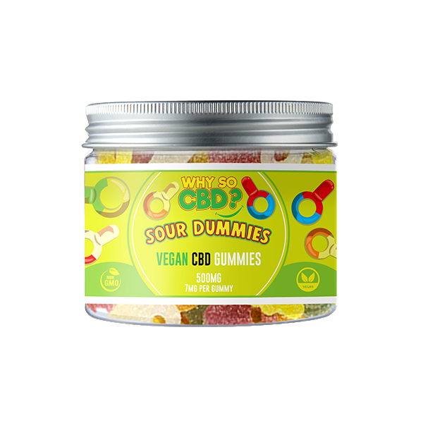 Why So CBD? 500mg Broad Spectrum CBD Small Vegan Gummies - 11 Flavours