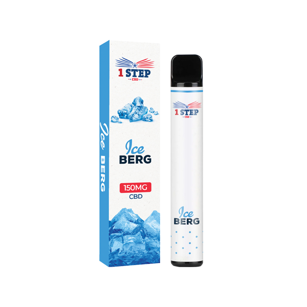 1 Step 150mg CBD Disposable Vape Device