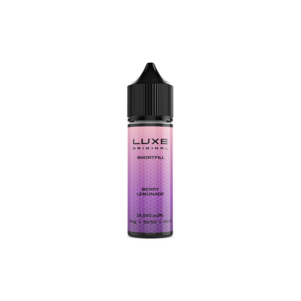 0mg LUXE Original 50ml Shortfill (50VG/50PG)