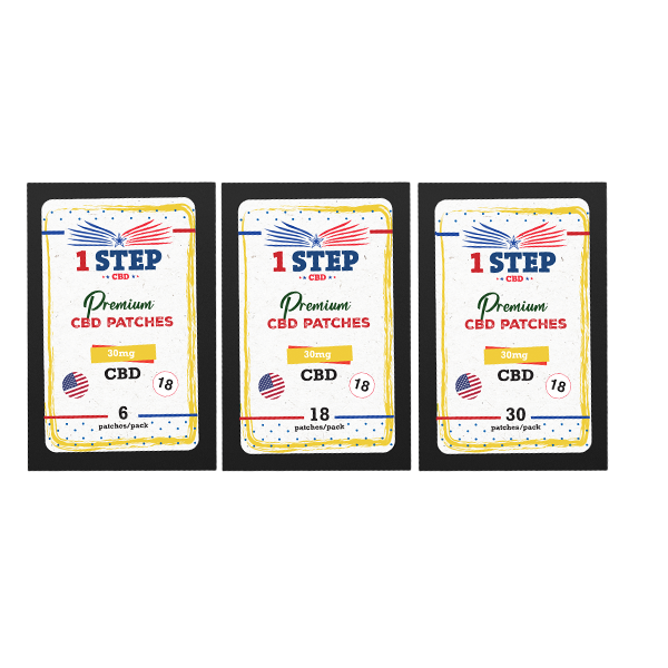 1 Step CBD 30mg CBD Patches