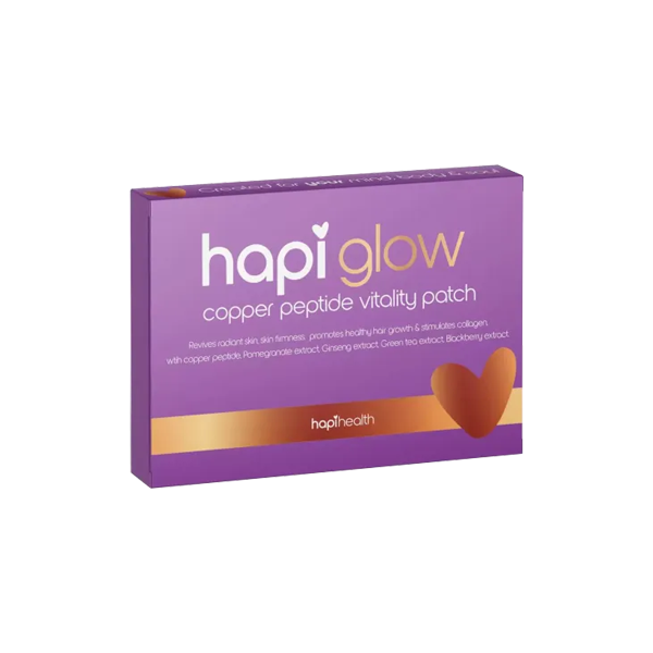 Hapi Glow Copper Peptide Vitality Patches - 30 Patches