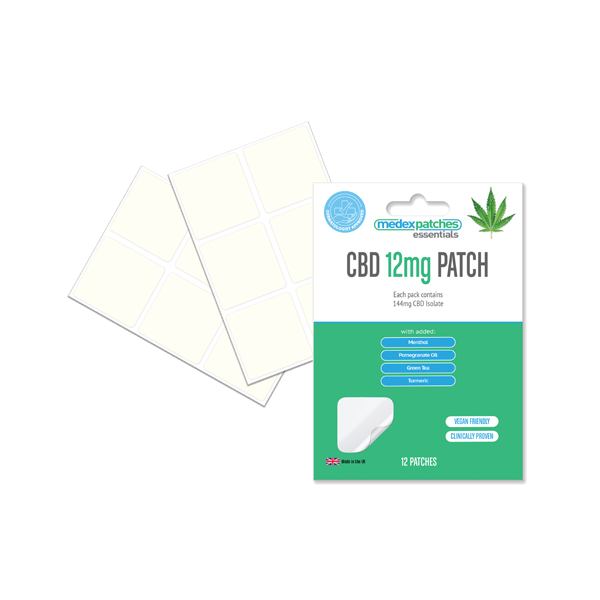 Medex Essentials 144mg CBD Patches - 12 Patches