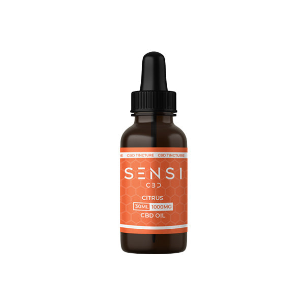 Sensi CBD 1000mg CBD Broad-Spectrum Tincture Oil 30ml