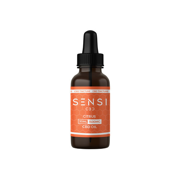 Sensi CBD 1500mg CBD Broad-Spectrum Tincture Oil 30ml