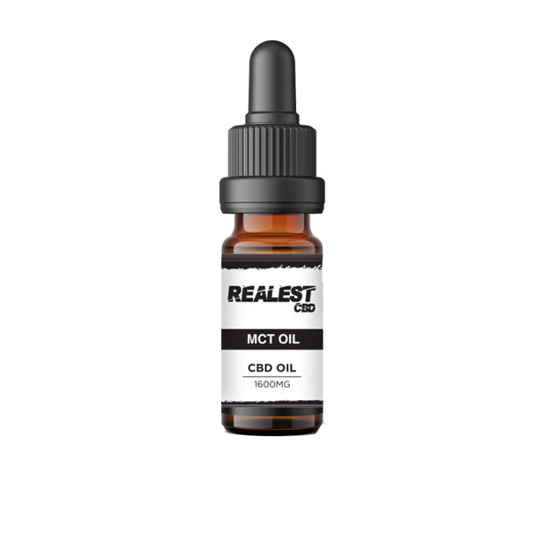 Realest CBD 1600mg Broad Spectrum CBD 10ml MCT Oil